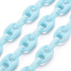Handmade Opaque Acrylic Link Chains CHAC-ZX0001-01A-1