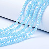 Electroplate Glass Beads Strands LS-EGLA-A034-J6mm-B05-1
