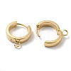 201 Stainless Steel Huggie Hoop Earrings Findings LS-STAS-A167-01T-G-2
