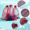 30pcs Large Organza Pouches Portable Shoes Bag Travel Storage Drawstring Bags OP-SP0001-03A-04-5