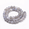 Natural Weathered Agate Beads Strands X-G-S259-05E-8mm-2