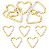 5Pcs Zinc Alloy Spring Gate Rings FIND-TA0009-73J-1
