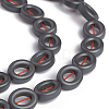 Non-magnetic Synthetic Hematite Beads Strands X-G-I273-09-3