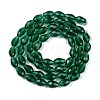 Transparent Glass Beads Strands X-EGLA-N013-T10mm-D24-2