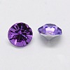 Imitation Taiwan Acrylic Rhinestone Pointed Back Cabochons GACR-A003-1.5mm-M-4