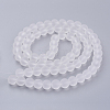 Baking Paint Transparent Glass Bead Strands X-GLAA-S031-12mm-13-3