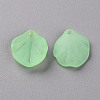 Transparent Frosted Acrylic Pendants MACR-S371-02A-733-2