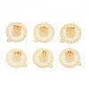 304 Stainless Steel Stud Earring Findings STAS-S079-32A-3