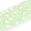 Electroplate Glass Beads Strands EGLA-A044-J1mm-A01-1