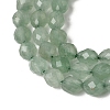 Natural Green Aventurine Beads Strands G-K376-F14-01-4