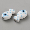 Handmade Porcelain Beads PORC-WH20001-02B-2