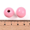 Painted Natural Wood Beads WOOD-A018-16mm-13-3