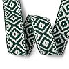 15 Yards 3 Colors Nylon Rhombus Jacquard Ribbon OCOR-WR0001-60-2