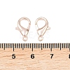 Zinc Alloy Lobster Claw Clasps X-E105-RG-5