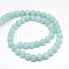 Natural Yellow Jade Beads Strands G-G598-4mm-YXS-20-4