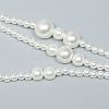 Plastic Imitation Pearl Round Beaded Waist Belly Long Chains for Women FS-WGCCA32-01-4