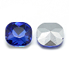 Pointed Back Glass Rhinestone Cabochons RGLA-T032-12x12mm-12-2