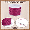 1 Roll Waxed Cotton Thread Cords YC-LP0001-01N-2