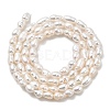Natural Cultured Freshwater Pearl Beads Strands PEAR-I007-01O-01D-3