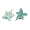 Natural Amazonite Pendants G-H353-01G-06-2
