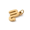 304 Stainless Steel Charms STAS-R001-04G-08-2
