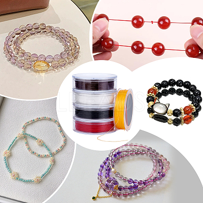 5 Rolls 5 Colors TPU Crystal Thread OCOR-PH0006-01-1