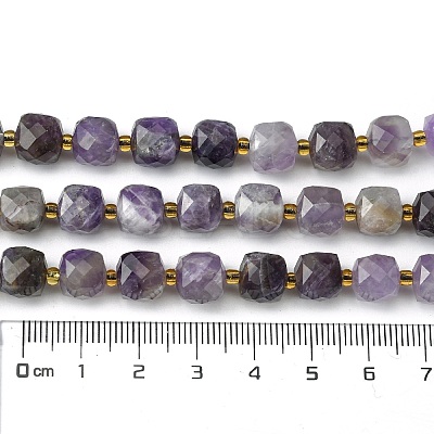 Natural Amethyst Beads Strands G-Q010-A07-01-1