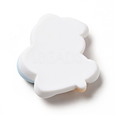 Lovely Animal Opaque Resin Cabochons RESI-B012-01A-1