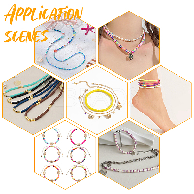 Handmade Polymer Clay Beads CLAY-AR0001-17A-1