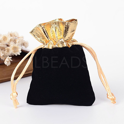 Rectangle Velvet Jewelry Bag X-TP-R001-7x9-01-1