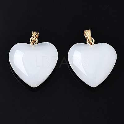 Spray Painted Glass Pendants GLAA-N035-016-A02-A-1