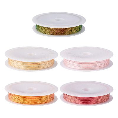 25M 5 Colors Braided Polyester Cord OCOR-TA0003-44B-1