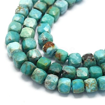 Natural HuBei Turquoise Beads Strands G-G106-G01-01-1