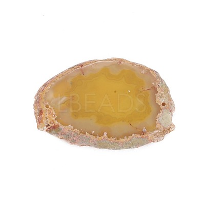 Natural Agate Slices Big Links connectors G-E022-M01-1