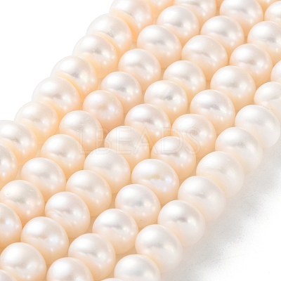 Natural Cultured Freshwater Pearl Beads Strands PEAR-I007-02N-05C-1