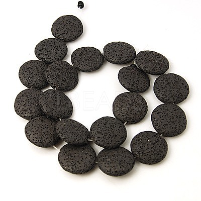 Natural Lava Rock Beads Strands G-I034-11-1