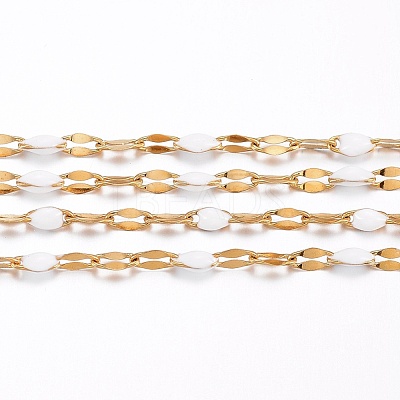 3.28 Feet Ion Plating(IP) 304 Stainless Steel Link Chains X-CHS-F002-A04-1