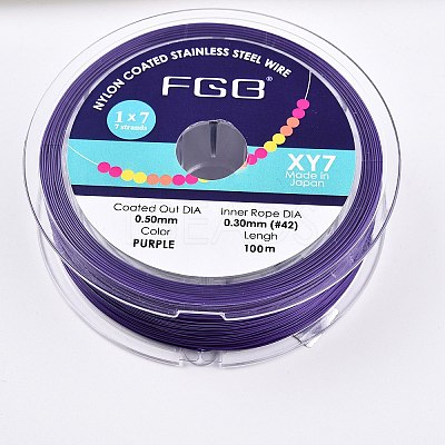 7-Strand Round Nylon Coated Steel Wire TWIR-T002-01A-05-1