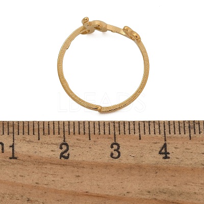 304 Stainless Steel Cuff Rings for Women RJEW-D285-01G-D-1