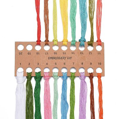 DIY Bouquet Pattern Embroidery Kit LS-DIY-O021-14B-1