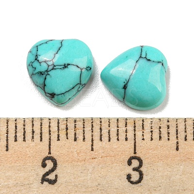Dyed Synthetic Turquoise Cabochons G-H309-01-10-1