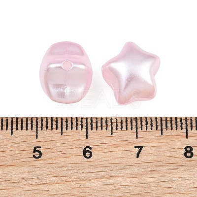 Imitation Pearl Acrylic Beads AC-CBAAA05-15A-1