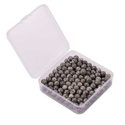 200Pcs Natural Map Stone/Polychrome Jasper/Picasso Stone/Picasso Jasper Beads G-CJ0001-61-1