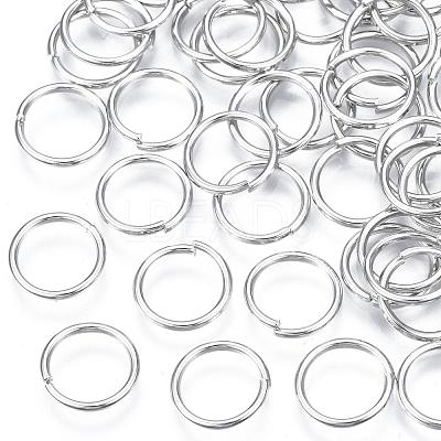 Brass Open Jump Rings JRC10mm-NF-1