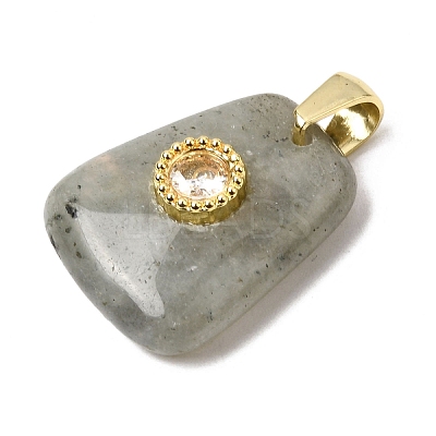 Natural Labradorite Pendants G-C282-03F-1