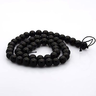 Round Glass Beads Strands GLAA-A025-8mm-02-1