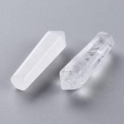 Natural Quartz Crystal Pointed Beads G-H231-29-1
