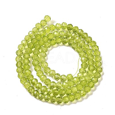 Transparent Baking Paint Glass Beads Strands LS-DGLA-A034-T4mm-D05-1