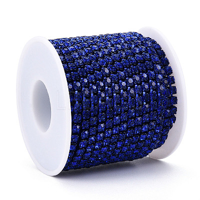 Electrophoresis Iron Rhinestone Strass Chains CHC-Q009-SS16-B03-1