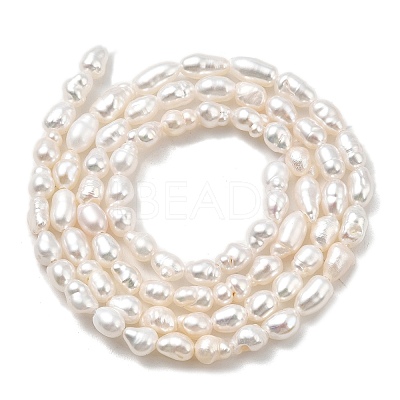 Natural Cultured Freshwater Pearl Beads Strands PEAR-I007-01O-01D-1